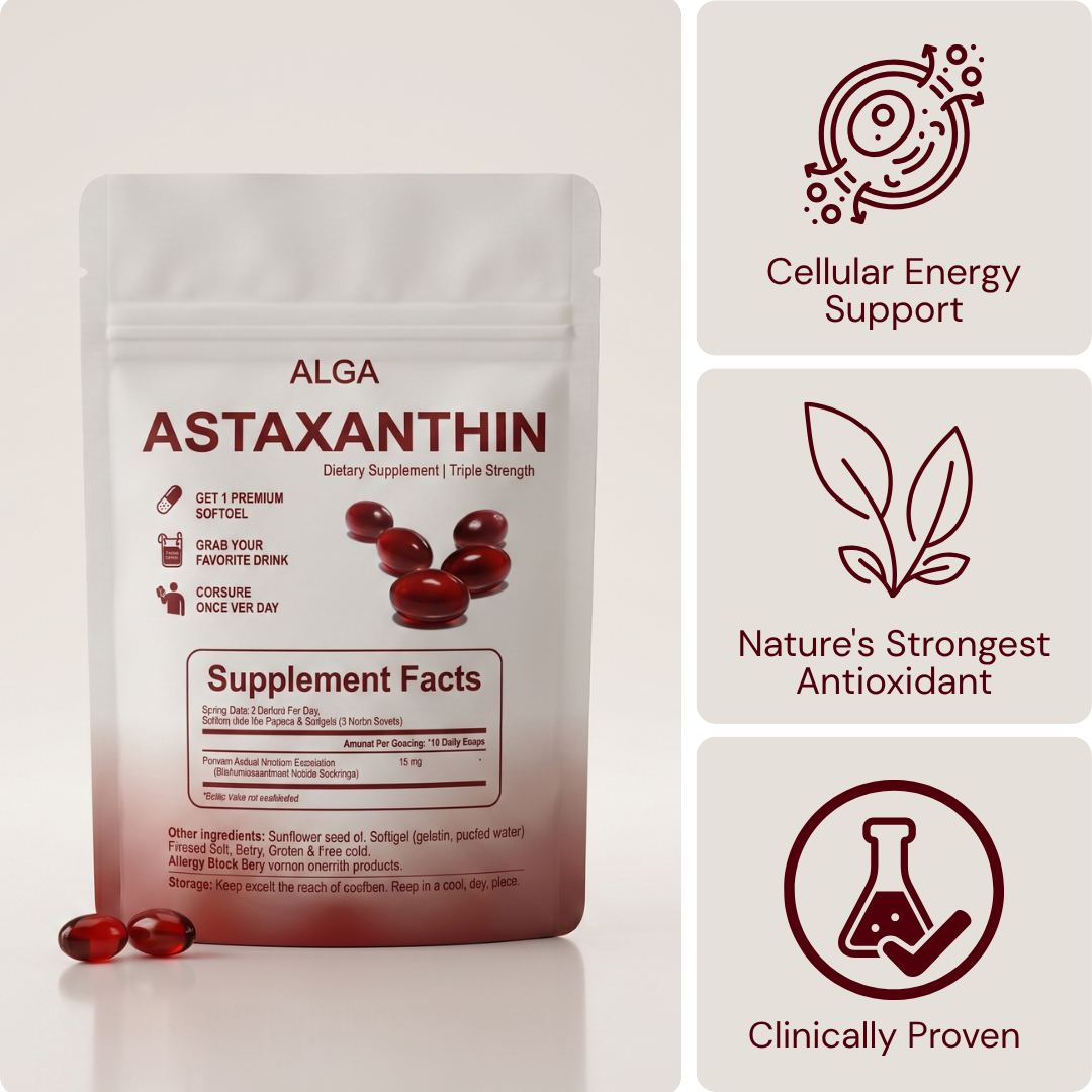 Astaxanthin Antioxidant Softgels